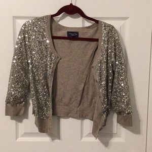 American Eagle Sequin Sweater